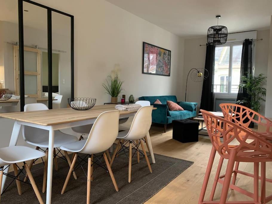Appartements De Standing Centre Ville, Gare, Jardin,Terrasse Le Mans Eksteriør billede
